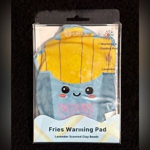Emotional Support Fries Warming Pad | Lavender Scented | New in Box